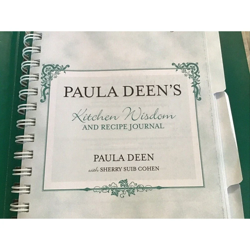 Paula Deen's Kitchen Wisdom and Recipe Journal by Paula Deen (2008, Hardcover) - Picture 3 of 16